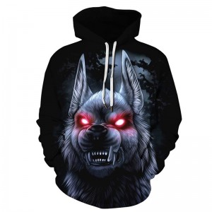 Hot sale at Arhaan International high quality unique style hooded sweatshirt customize 3D hoodie